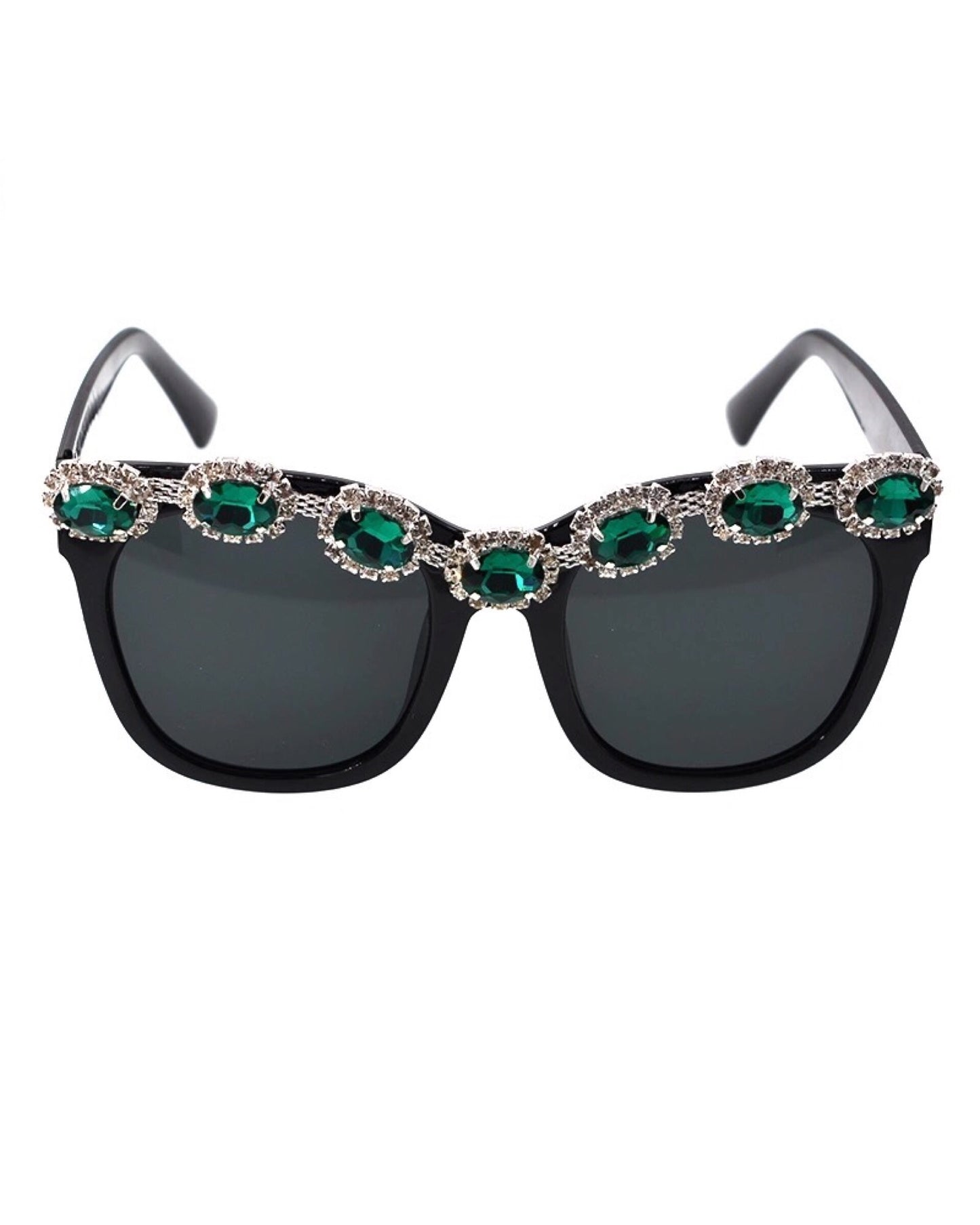 EMERALD DRIP SUNGLASSES