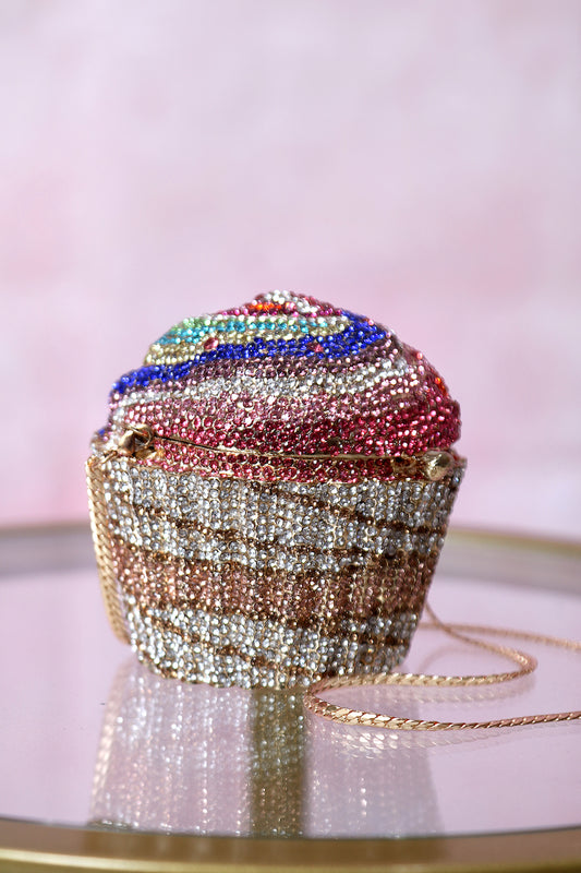 CUPCAKE BLING HANDBAG