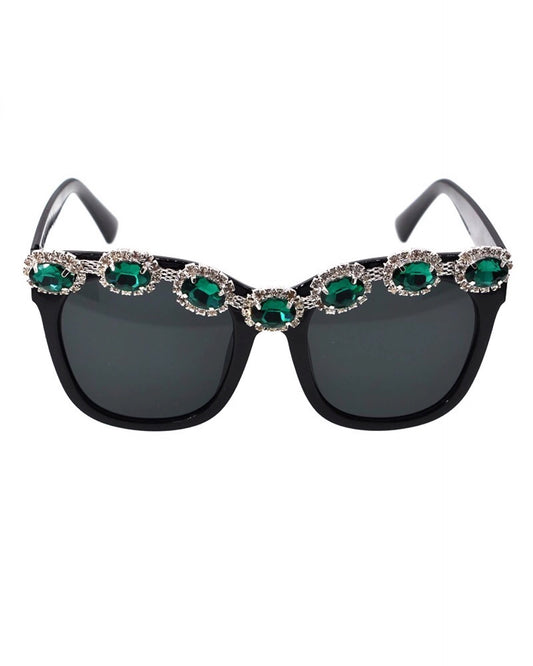 EMERALD DRIP SUNGLASSES